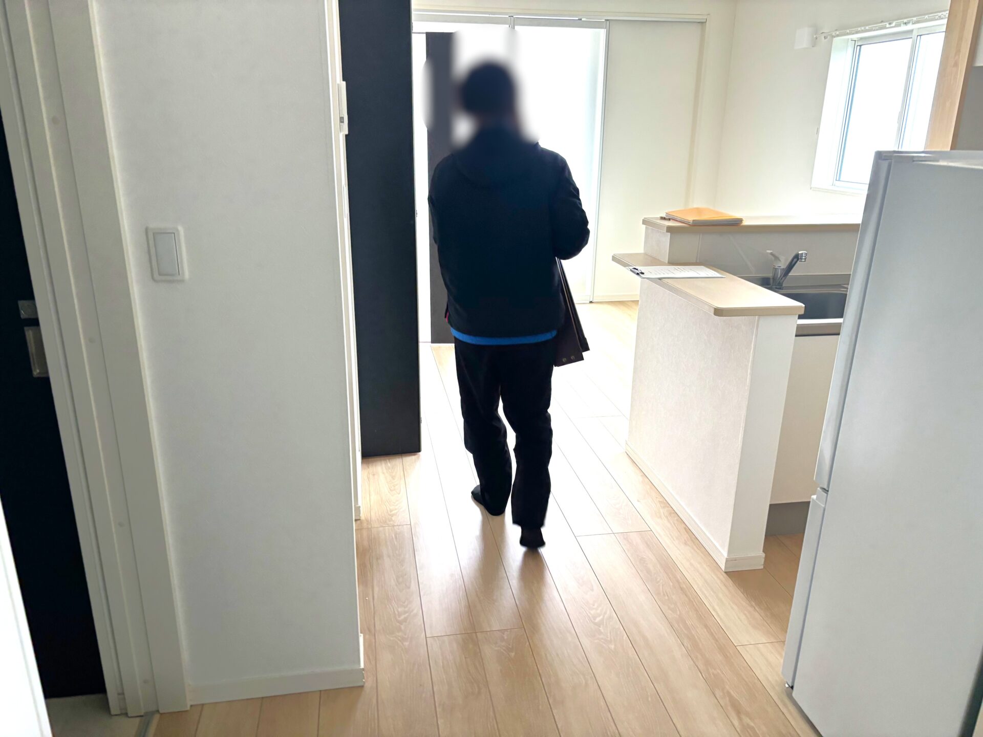 「2DKのアパートのお部屋から家具、家電を回収しました」作業写真